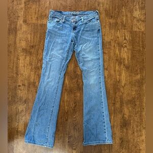 VINTAGE AMERICAN EAGLE HIPSTER JEANS SIZE 2 LONG